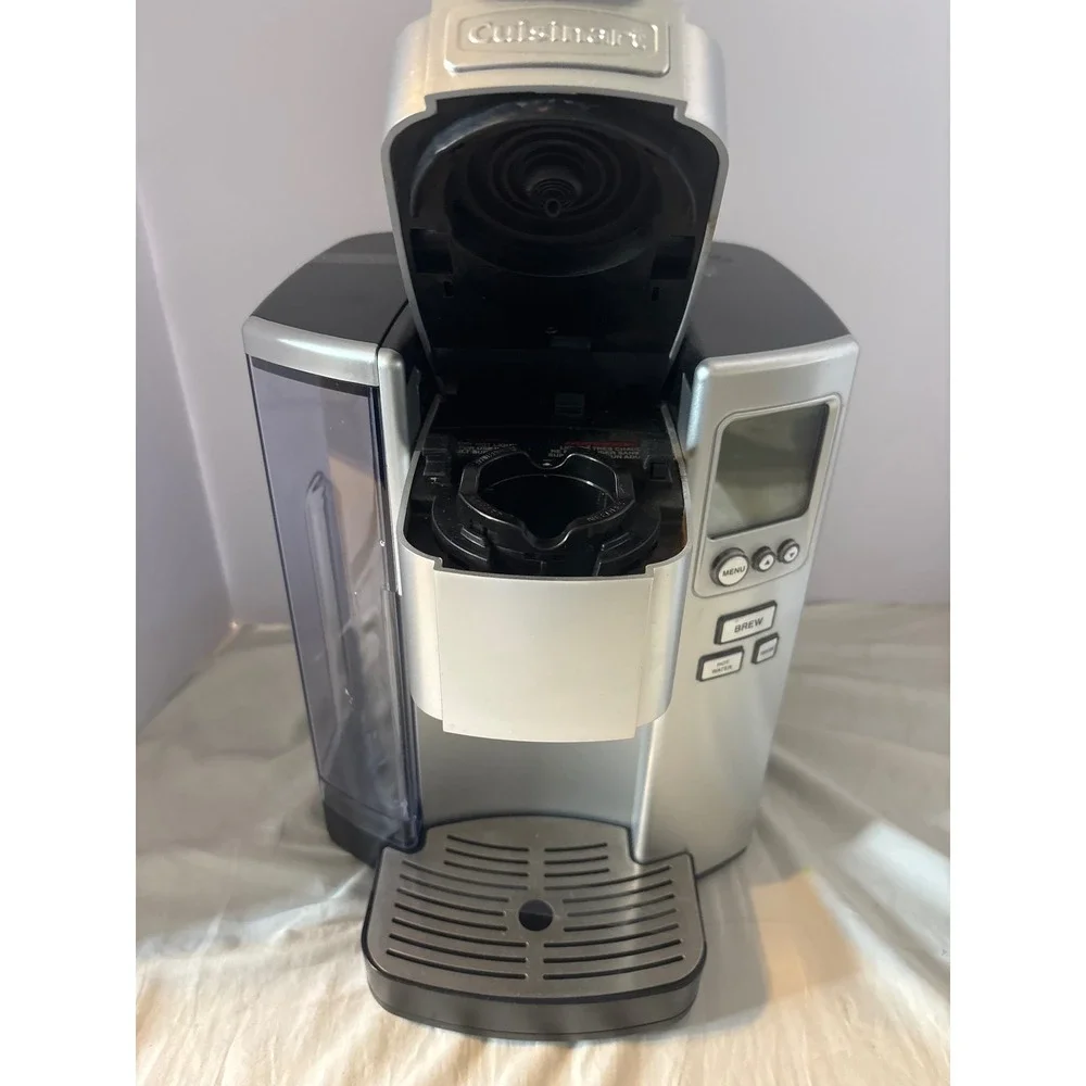 Cuisinart SS-10 Premium Single Serve Coffee Maker Silver‎ OS Good Programmable